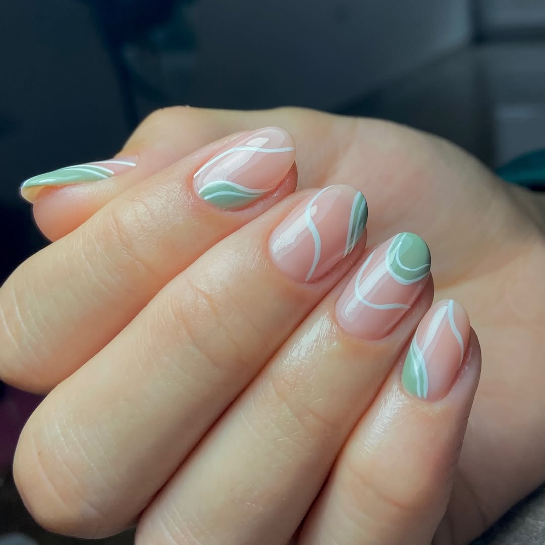 mint-green-and-white-swirls-nail-desing-for2025