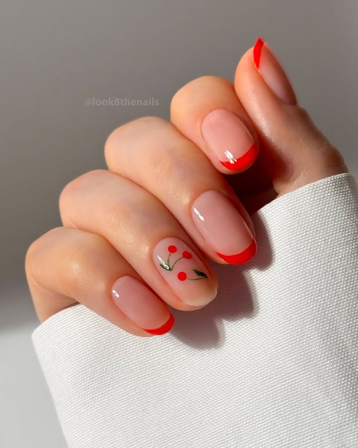 Cherry-tipped-cute-Short-summer-nail-designs.jpg
