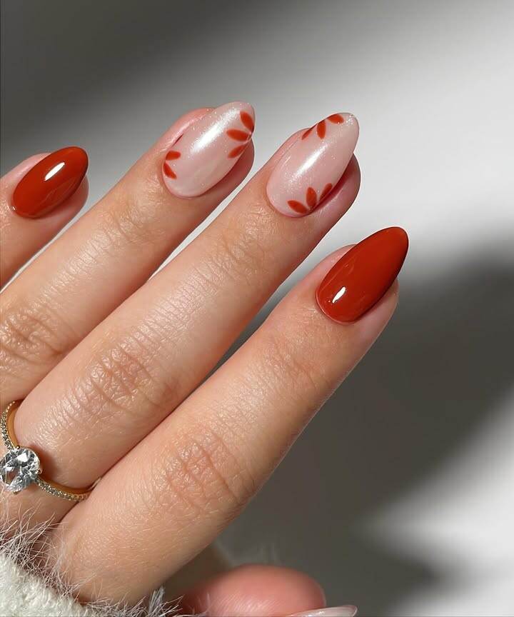 Orange-glow-fall-nails-with-silver-accents.jpg