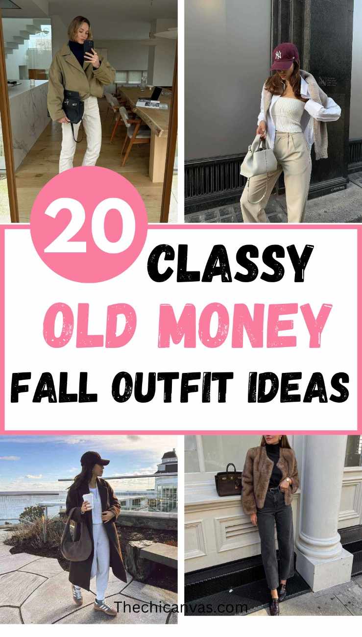 Collage-of-Elegant-Old-Money-fall-outfits-ideas