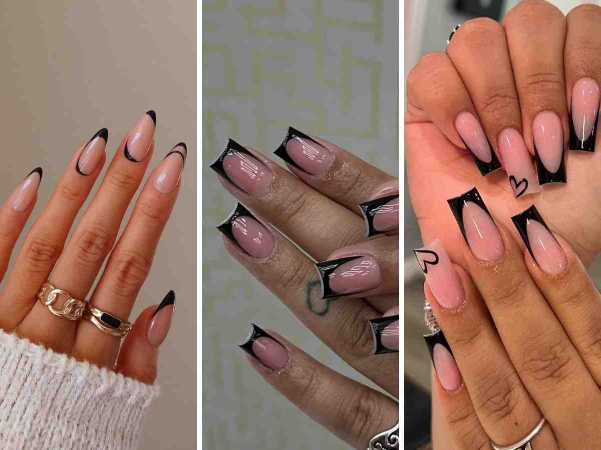 Black nail design 2026, Black-french-tipnail-design.jpeg